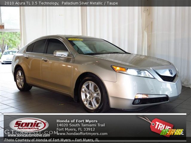 2010 Acura TL 3.5 Technology in Palladium Silver Metallic