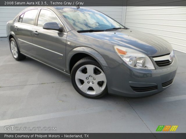 2008 Saturn Aura XE 3.5 in Techno Gray
