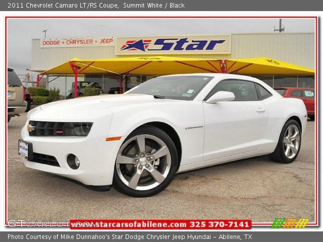 2011 Chevrolet Camaro LT/RS Coupe in Summit White