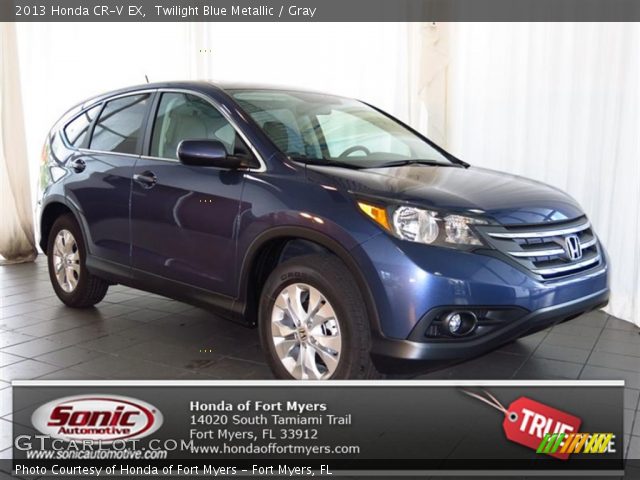 2013 Honda CR-V EX in Twilight Blue Metallic