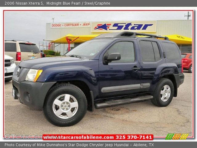 2006 Nissan Xterra S in Midnight Blue Pearl