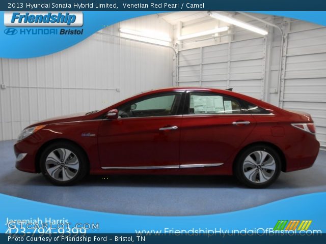 2013 Hyundai Sonata Hybrid Limited in Venetian Red Pearl