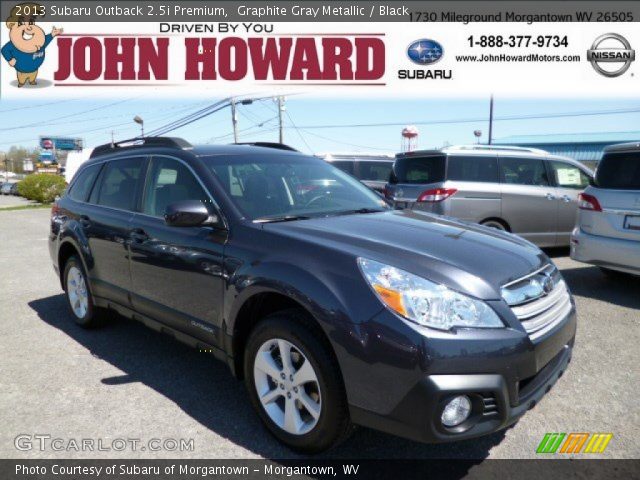 2013 Subaru Outback 2.5i Premium in Graphite Gray Metallic