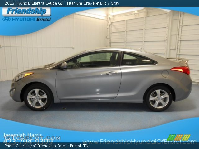 2013 Hyundai Elantra Coupe GS in Titanium Gray Metallic