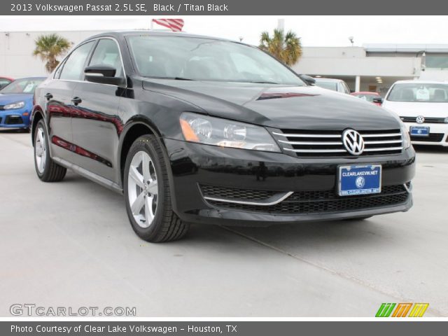 2013 Volkswagen Passat 2.5L SE in Black