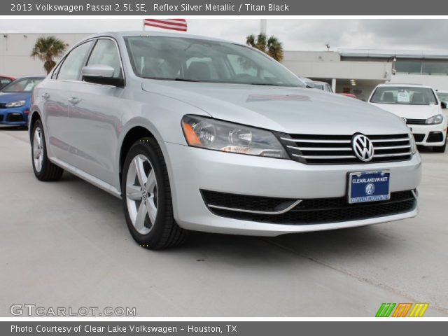 2013 Volkswagen Passat 2.5L SE in Reflex Silver Metallic