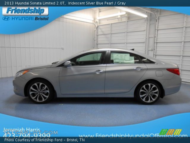 2013 Hyundai Sonata Limited 2.0T in Iridescent Silver Blue Pearl