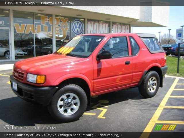 1999 Isuzu Amigo S in Palazzo Red