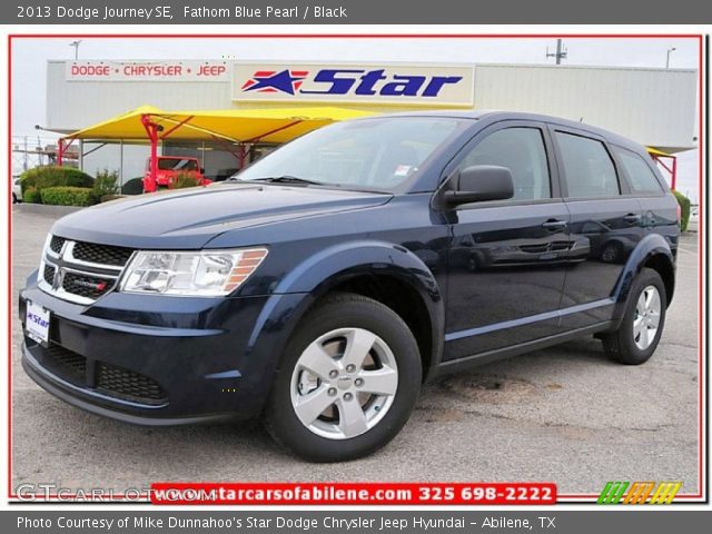 2013 Dodge Journey SE in Fathom Blue Pearl