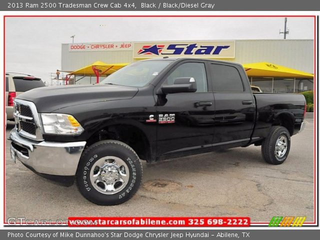 2013 Ram 2500 Tradesman Crew Cab 4x4 in Black