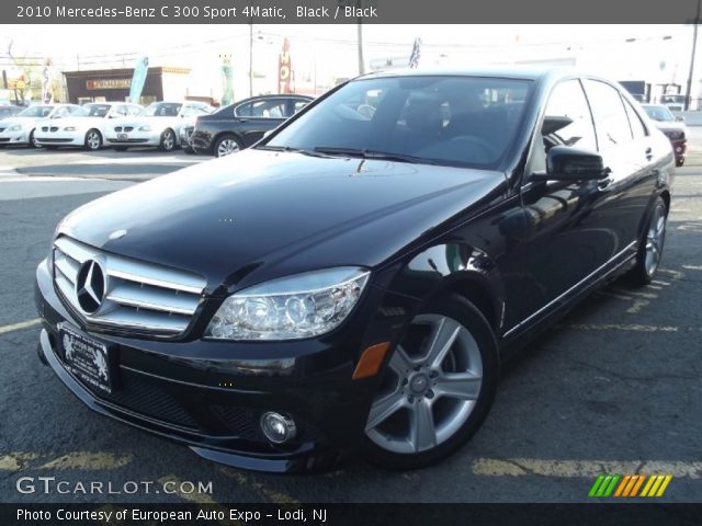 2010 Mercedes-Benz C 300 Sport 4Matic in Black