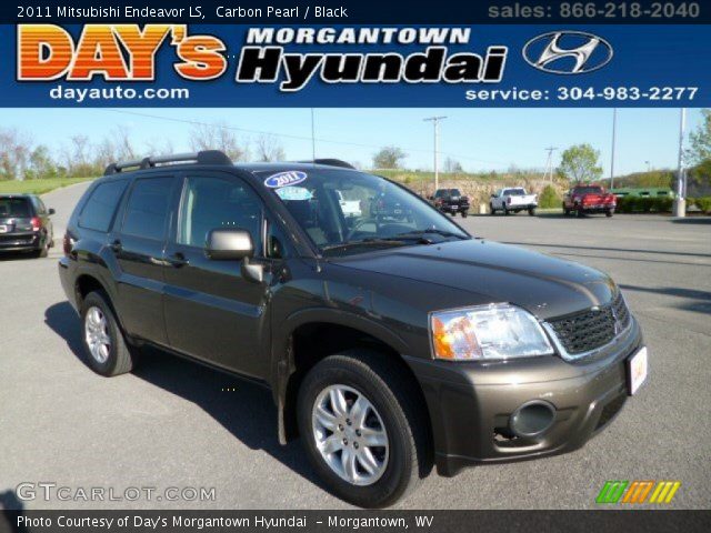 2011 Mitsubishi Endeavor LS in Carbon Pearl