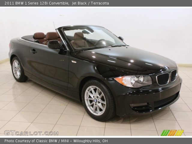 2011 BMW 1 Series 128i Convertible in Jet Black