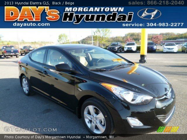 2013 Hyundai Elantra GLS in Black