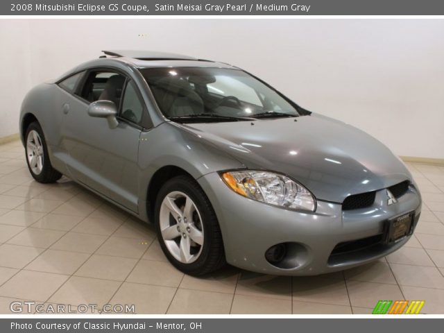 2008 Mitsubishi Eclipse GS Coupe in Satin Meisai Gray Pearl