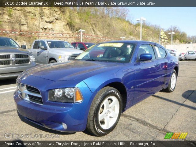 2010 Dodge Charger SXT in Deep Water Blue Pearl