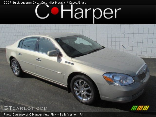 2007 Buick Lucerne CXL in Gold Mist Metallic