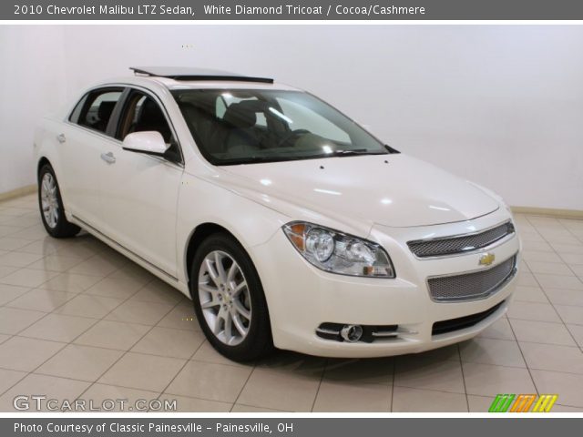 2010 Chevrolet Malibu LTZ Sedan in White Diamond Tricoat