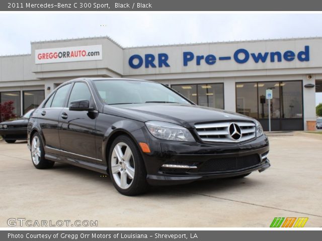 2011 Mercedes-Benz C 300 Sport in Black