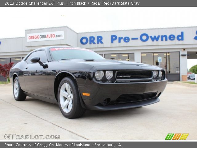 2013 Dodge Challenger SXT Plus in Pitch Black