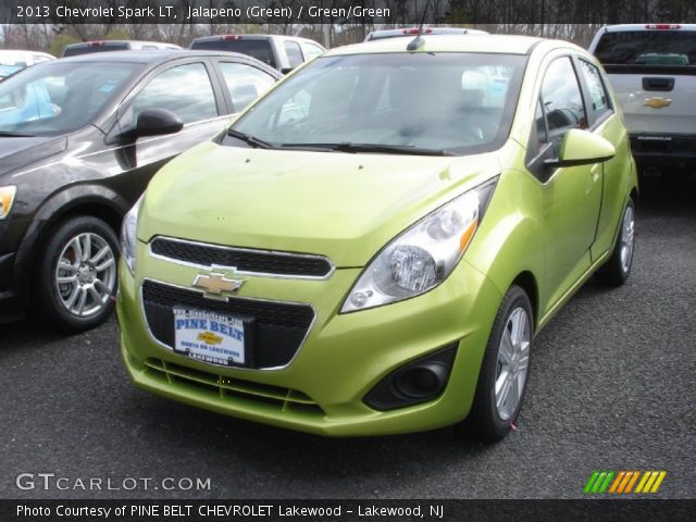 2013 Chevrolet Spark LT in Jalapeno (Green)
