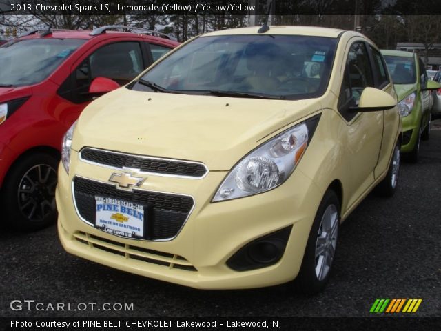 2013 Chevrolet Spark LS in Lemonade (Yellow)