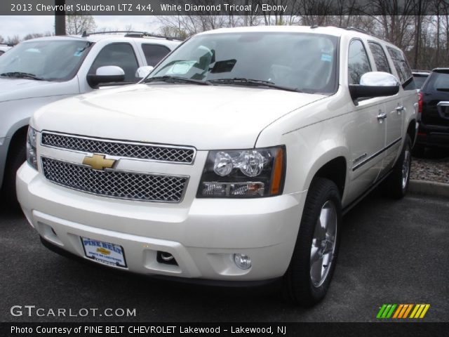 2013 Chevrolet Suburban LTZ 4x4 in White Diamond Tricoat