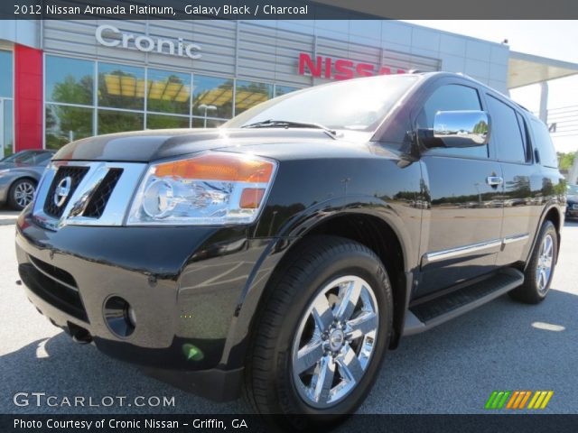 2012 Nissan Armada Platinum in Galaxy Black