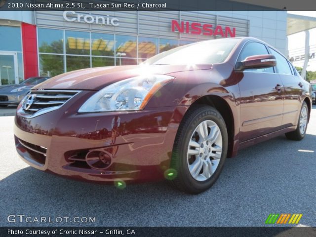2010 Nissan Altima 2.5 SL in Tuscan Sun Red
