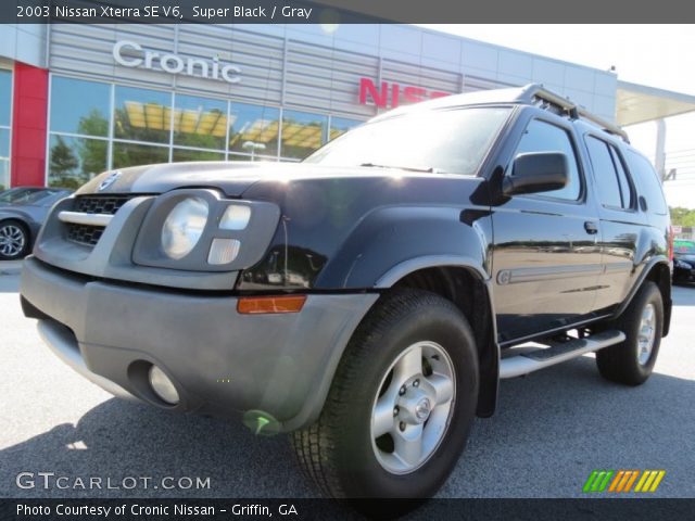 2003 Nissan Xterra SE V6 in Super Black