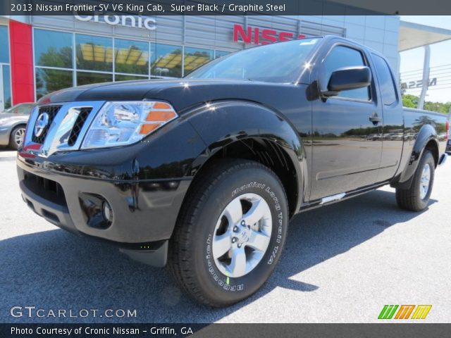 2013 Nissan Frontier SV V6 King Cab in Super Black