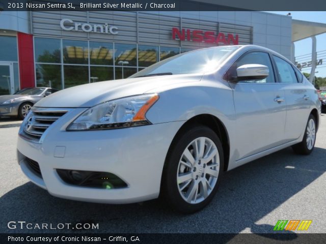 2013 Nissan Sentra SL in Brilliant Silver Metallic