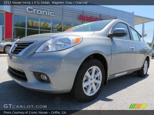 2013 Nissan Versa 1.6 SL Sedan in Magnetic Gray