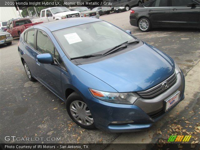 2010 Honda Insight Hybrid LX in Atomic Blue Metallic