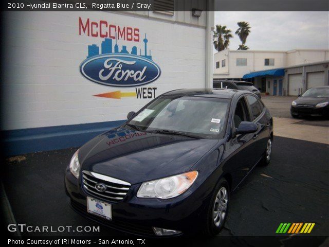 2010 Hyundai Elantra GLS in Regatta Blue