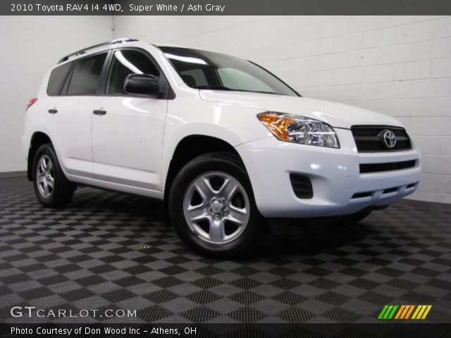 2010 Toyota RAV4 I4 4WD in Super White