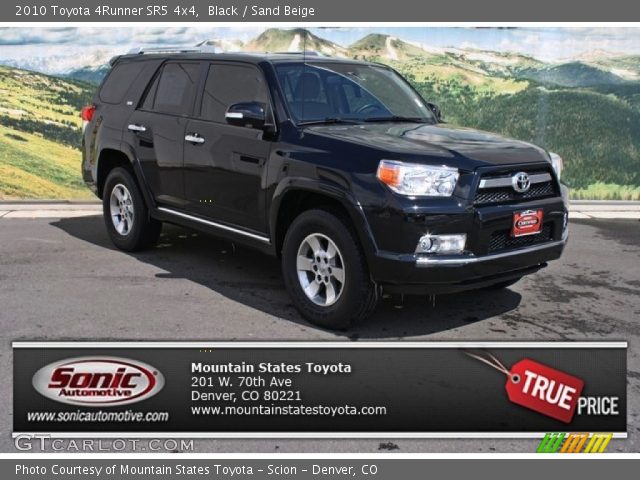 2010 Toyota 4Runner SR5 4x4 in Black