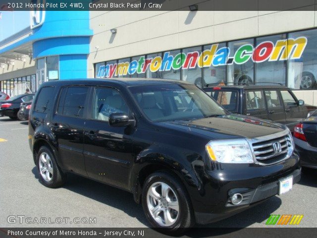 2012 Honda Pilot EX 4WD in Crystal Black Pearl