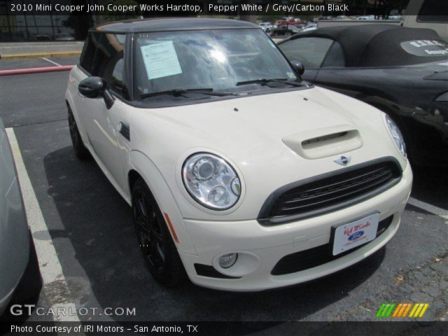 2010 Mini Cooper John Cooper Works Hardtop in Pepper White