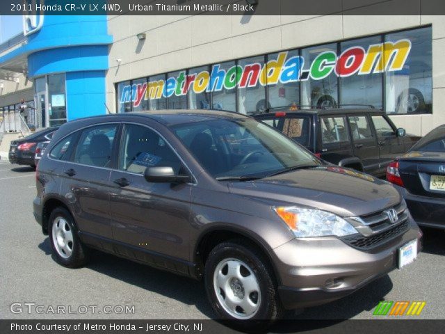 2011 Honda CR-V LX 4WD in Urban Titanium Metallic