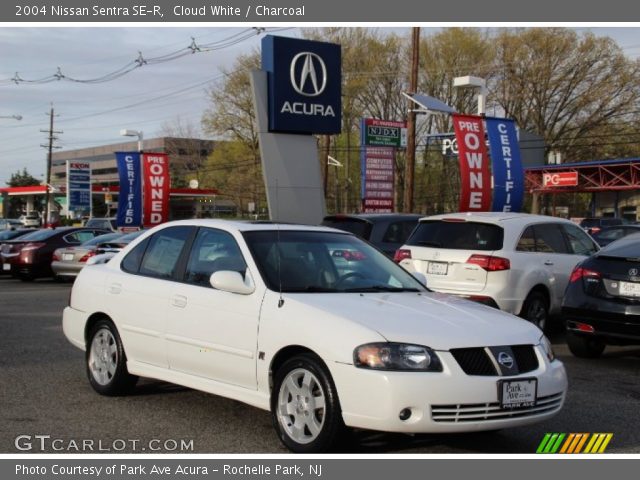 2004 Nissan Sentra SE-R in Cloud White