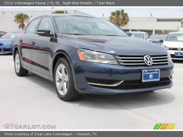 2013 Volkswagen Passat 2.5L SE in Night Blue Metallic