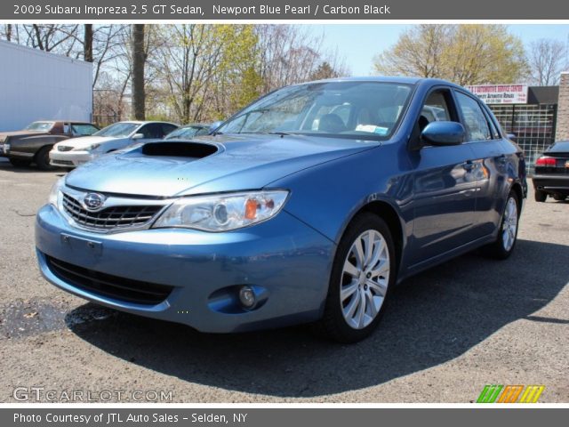 2009 Subaru Impreza 2.5 GT Sedan in Newport Blue Pearl