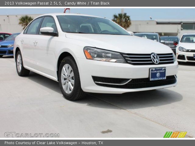2013 Volkswagen Passat 2.5L S in Candy White
