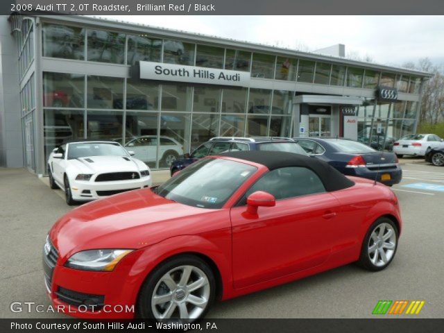 2008 Audi TT 2.0T Roadster in Brilliant Red