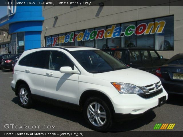 2010 Honda CR-V EX-L AWD in Taffeta White