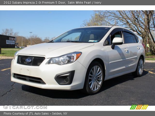 2012 Subaru Impreza 2.0i Premium 5 Door in Satin White Pearl