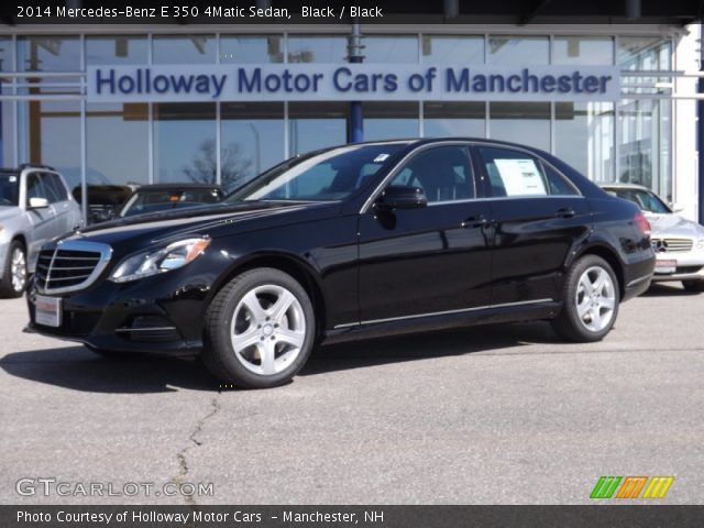 2014 Mercedes-Benz E 350 4Matic Sedan in Black