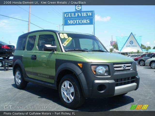 2008 Honda Element LX in Kiwi Green Metallic