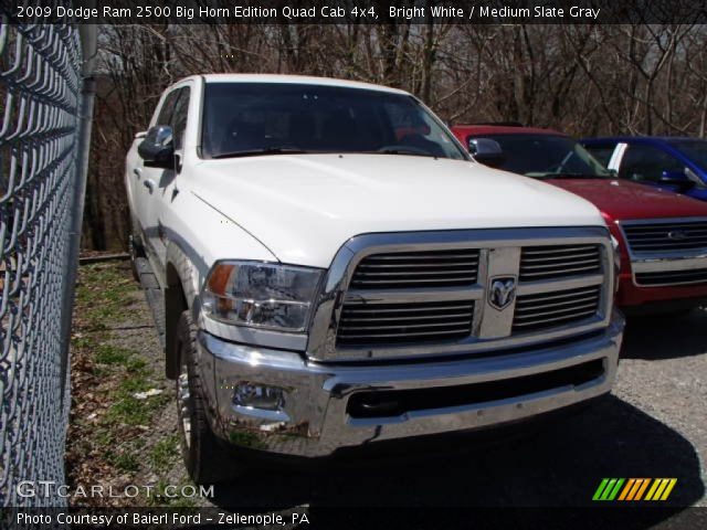 2009 Dodge Ram 2500 Big Horn Edition Quad Cab 4x4 in Bright White